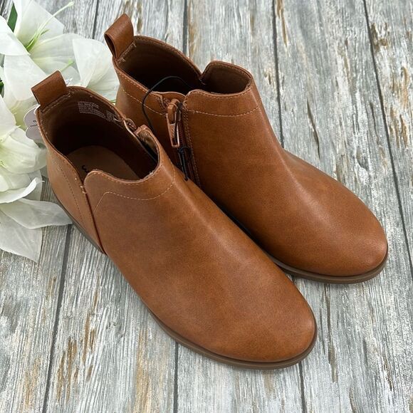 Little Girls Fashion Ankle Booties Boots Shoes Size 3 - Picture 3 of 11